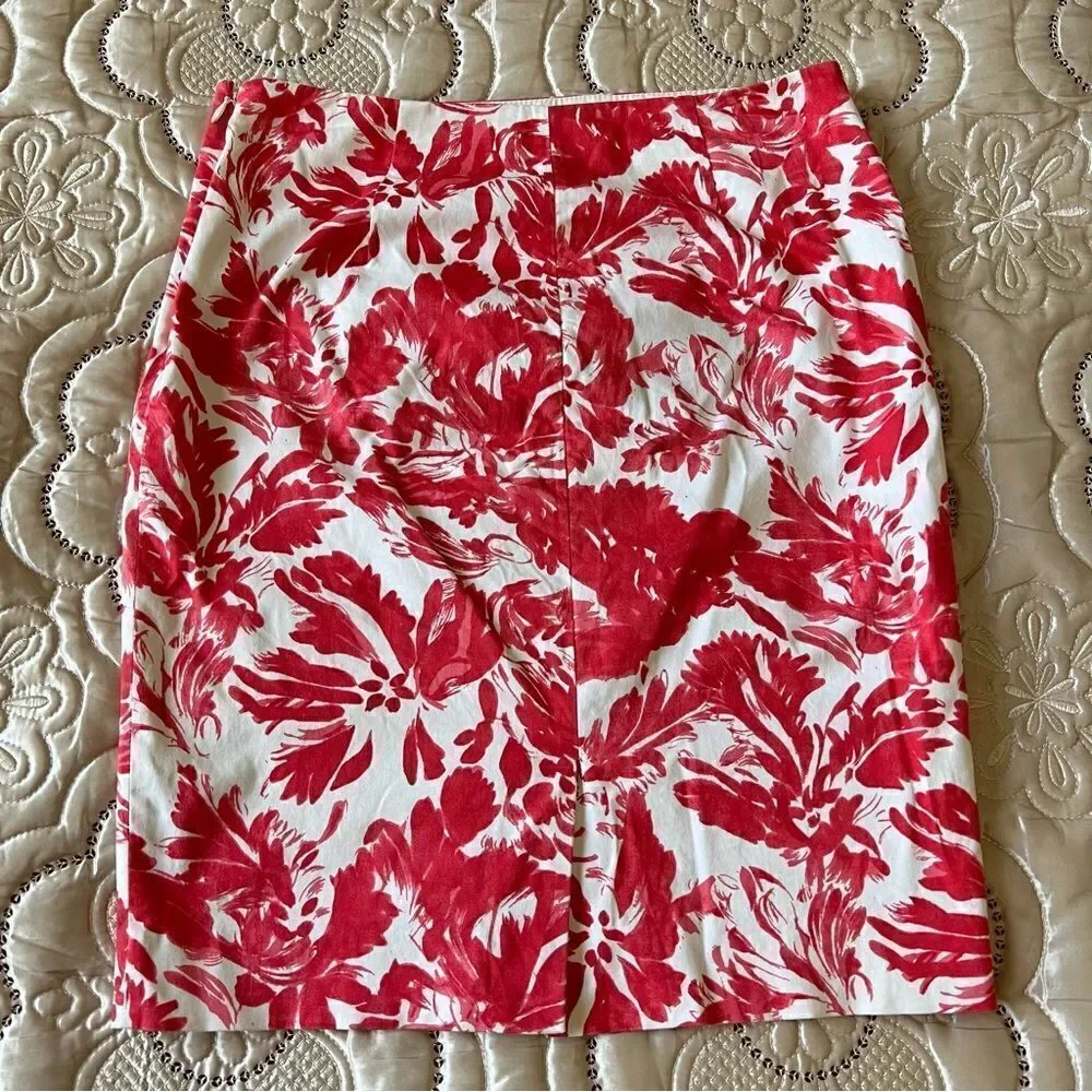 The Limited Dressy Career Floral Print Pencil Skirt Size 4